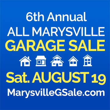 6th Annual All Marysville Garage Sale Aug. 19!